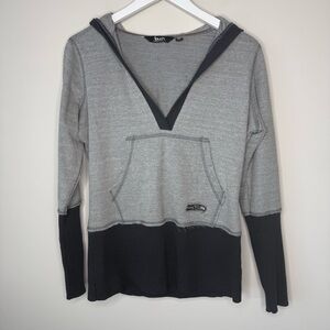 Touch by Alyssa Milano | Seattle Seahawks Gray Hooded Sweatshirt Pullover Size L